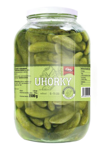 CBA uhorky 3 500 g