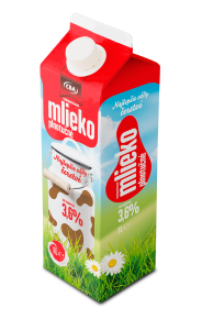 CBA mlieko plnotučné 3,6 % 1 l
