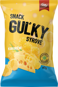 CBA snack guľky syrové kukuričné 60 g