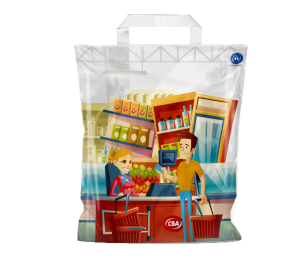 CBA taška recyklovaná LDPE