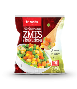 Frizanto hlbokozmrazená zmes s kukuricou  350 g