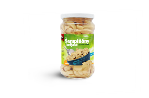 CBA šampiňóny krájané v slanom náleve 314 ml (PP 170g)