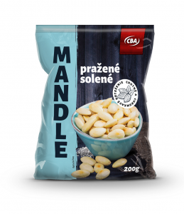 CBA mandle pražené solené 200 g