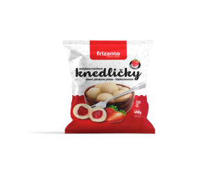 CBA Frizanto zemiakovo-tvarohové knedličky jahodové hlbokozmrazené 480g