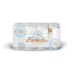 CBA Freshness toaletný papier 16 ks 2-vrstvový