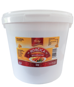 CBA Horčica plnotučná 5 kg