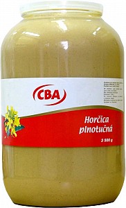 CBA Horčica plnotučná 3500 g