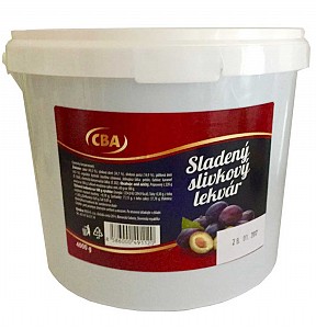 CBA Sladený slivkový lekvár 4 000 g