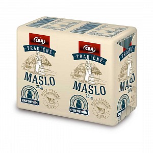 CBA Tradičné maslo 250 g