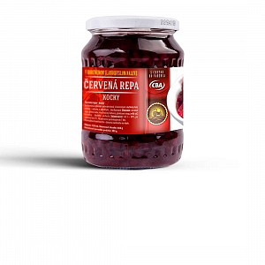 CBA Červená repa kocky 660 g (pevný podiel 400 g)