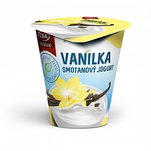 CBA Premium Smotanový jogurt vanilkový 145 g