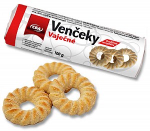 CBA venčeky vaječné 100 g