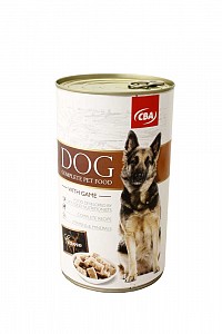 CBA kompletné krmivo pre psov so zverinou 1240g